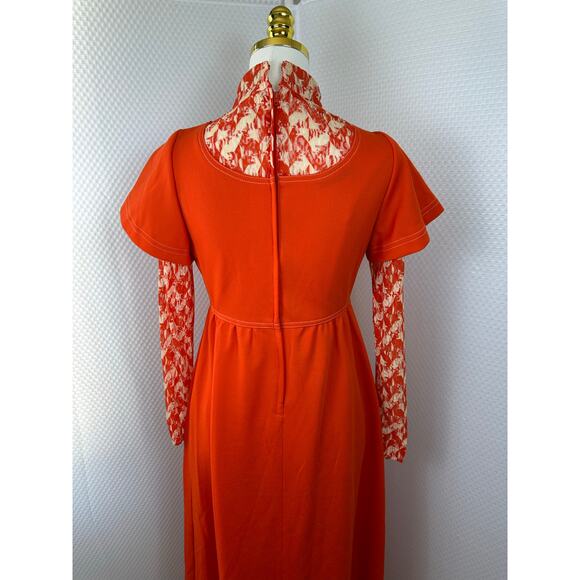 Patricia Fair True Vintage 1960s Long Maxi Dress Groovy - Picture 9 of 16
